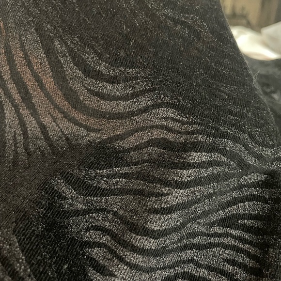 NWT Ted Baker debrah velvet zebra skinny pants - Picture 8 of 12